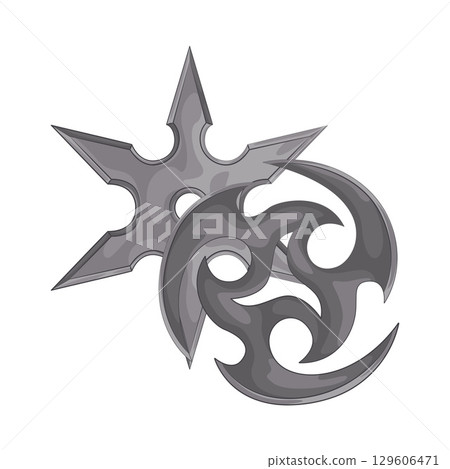 Illustration of Shuriken 129606471
