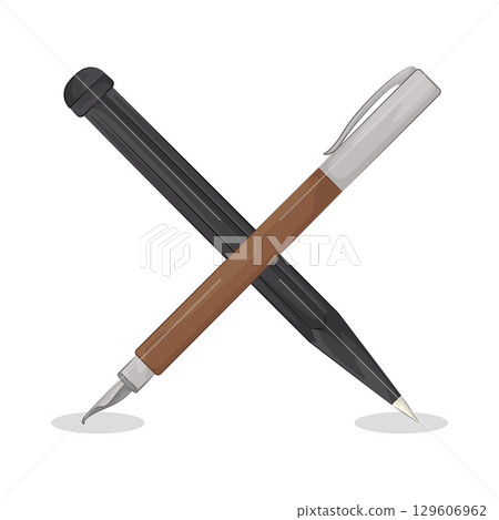 Illustration of Pencil Illustration of Pencil 129606962