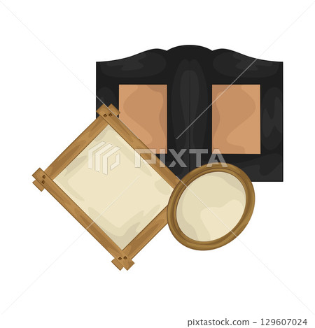 Illustration of Frame Illustration of Frame 129607024