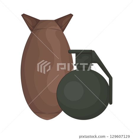 Illustration of Bomb Illustration of Bomb 129607129