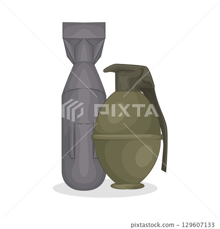 Illustration of Bomb Illustration of Bomb 129607133