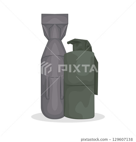 Illustration of Bomb Illustration of Bomb 129607138