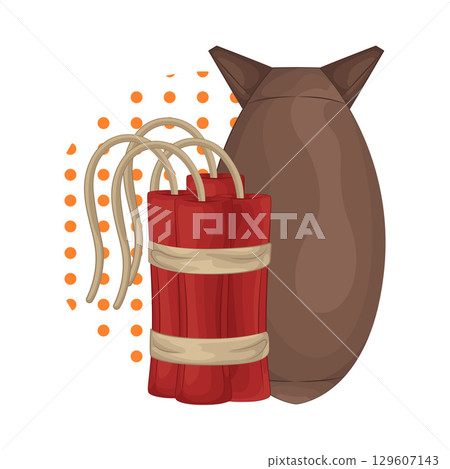 Illustration of Bomb 129607143