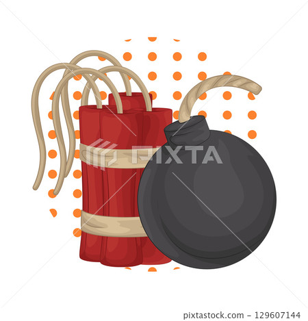 Illustration of Bomb 129607144
