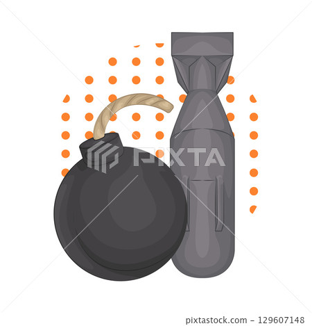 Illustration of Bomb 129607148