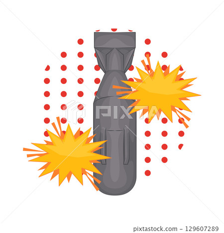 Illustration of Nuclear Bomb 129607289