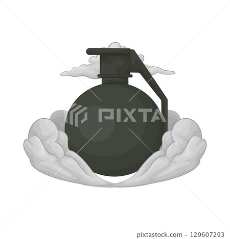 Illustration of Grenade Illustration of Grenade 129607293