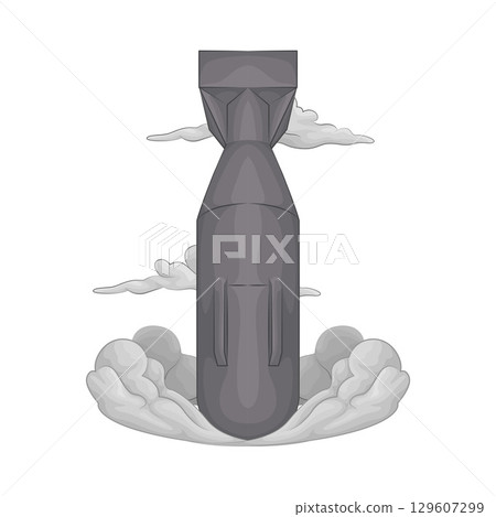 Illustration of Nuclear Bomb Illustration of Nuclear Bomb 129607299