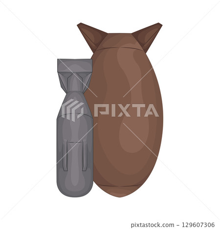 Illustration of Nuclear Bomb 129607306