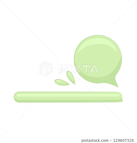 Illustration of Chat Box 129607328