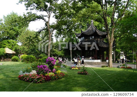 Scenery of Humble Administrator's Garden, China 129609734