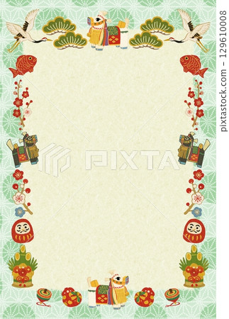 2026年新年 Chagu Chagu 麻葉相框 2026年新年 Chagu Chagu 麻葉相框 129610008