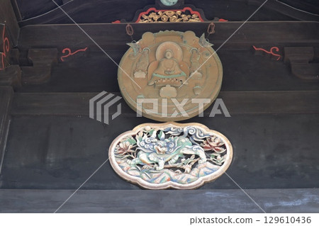 Early summer scenery at the historic Nanzenji Temple in Kyoto 129610436