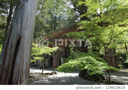 Early summer scenery at the historic Nanzenji Temple in Kyoto 129610619