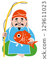 Simple illustration of Ebisu 129611023