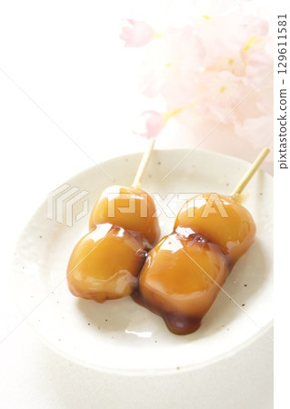 Mini Mitarashi Dango Mini Mitarashi Dango 129611581