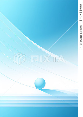藍白色背景材料 129611666