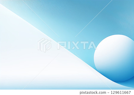 Blue and white background material 129611667