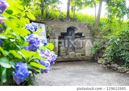 Kiyosumi garden stone Buddha group 129612985