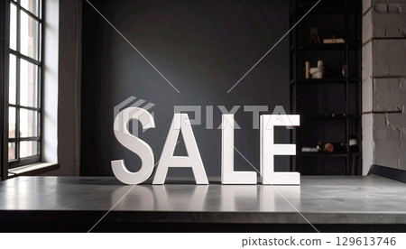 A simple SALE block with a counter 129613746