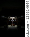 A dim and mysterious shrine 129614644