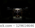 Shrine in the dim night 129614646