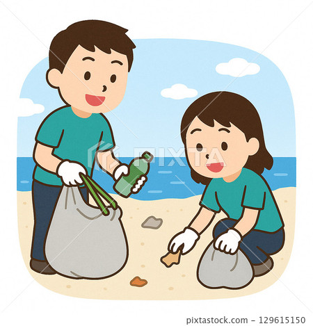 Beach Cleanup 129615150