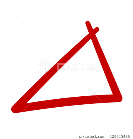 Triangle mark Triangle mark 129615486