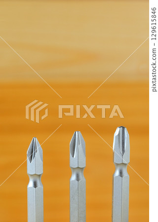 Driver bits and drills for DIY projects 129615846