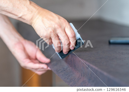 Renovation DIY Printed Decorative Film Installation Dinoc Sheet Corner Squeegee 129616346