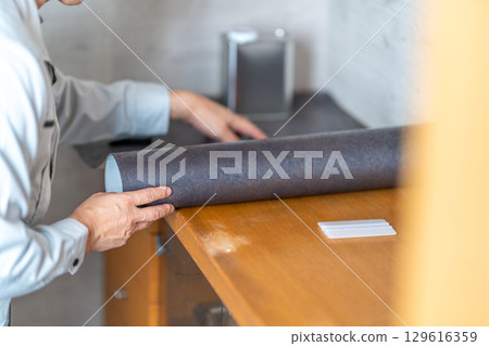 Remodeling DIY printing decorative film construction Dyknock sheet 129616359