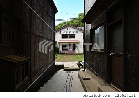 Sado Island Townscape of Shukunegi Sado Island Townscape of Shukunegi 129617131