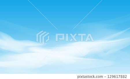 blue sky background with white cloud and soft light blue sky background with white cloud and soft light 129617882