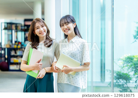 College student female College student female 129618075