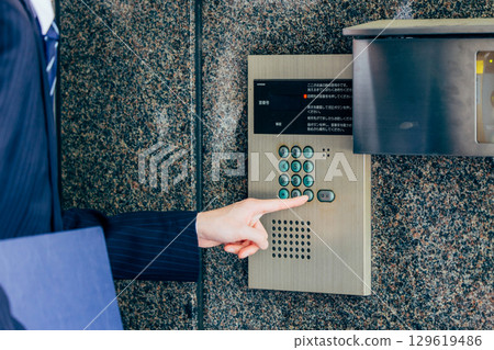 對講機適合訪問 129619486