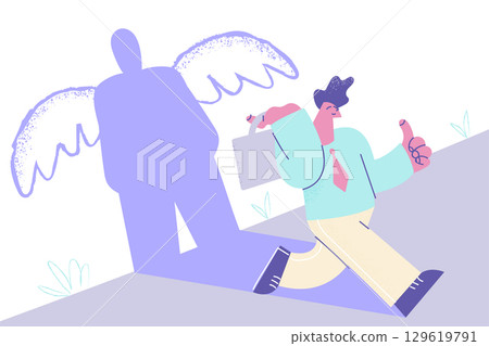Leadership, inner power, ambitions concept Leadership, inner power, ambitions concept 129619791
