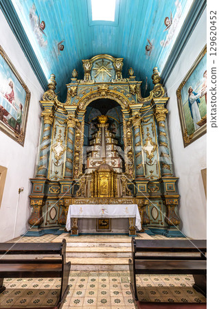 Interior of the Cathedral Metropolitana in the city of Sao Luis Interior of the Cathedral Metropolitana in the city of Sao Luis 129620452