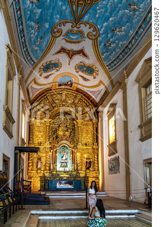 Interior of the Cathedral Metropolitana in the city of Sao Luis Interior of the Cathedral Metropolitana in the city of Sao Luis 129620467