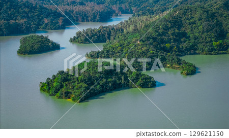 Aug 9 2025 Tranquil waters of scenic Shing Mun Reservoir Aug 9 2025 Tranquil waters of scenic Shing Mun Reservoir 129621150