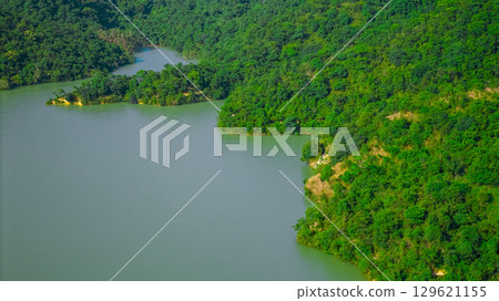 Aug 9 2025 Tranquil waters of scenic Shing Mun Reservoir Aug 9 2025 Tranquil waters of scenic Shing Mun Reservoir 129621155