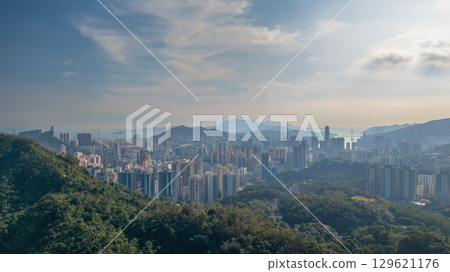 Aug 9 2025 Modern urban life in Tsuen Wan New Town 129621176