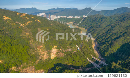 Aug 9 2025 Shing Mun Gorge with Lower Shing Mun Reservoir 129621180