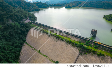 Aug 9 2025 Shing Mun Reservoir Main Dam scenic view 129621192
