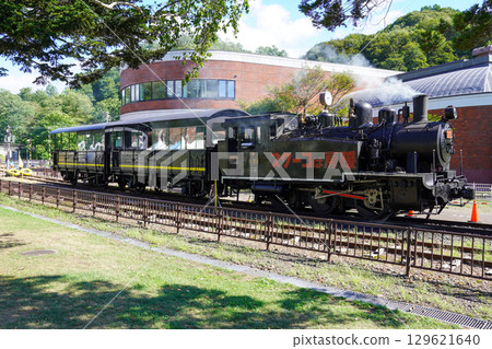 Steam Locomotive S-304 and Mikasa Railway Village (August) 129621640