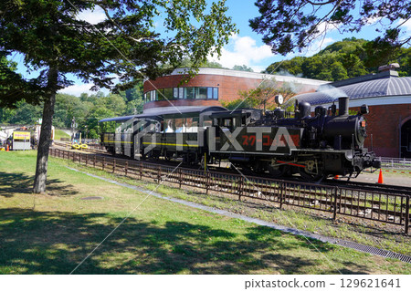Steam Locomotive S-304 and Mikasa Railway Village (August) 129621641