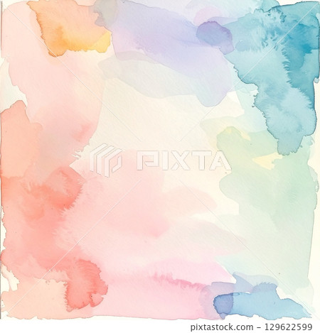 Watercolor texture background material Watercolor texture background material 129622599