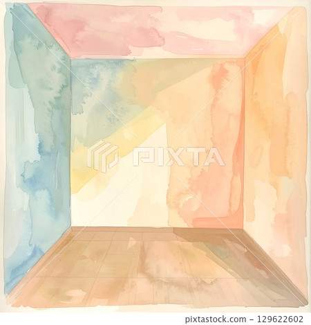 水彩紋理背景材質 129622602
