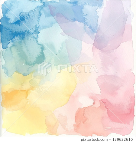 Watercolor texture background material 129622610