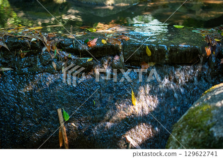 Cascading Water and Stone A Nature Scene Cascading Water and Stone A Nature Scene 129622741