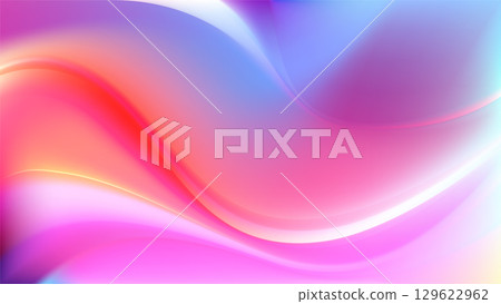 Abstract fluid iridescent wave Vector flow background. Abstract fluid iridescent wave Vector flow background. 129622962